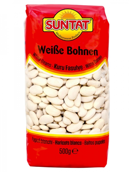 Suntat Weiße Bohnen 500 g - Suntat Kuru Fasülye